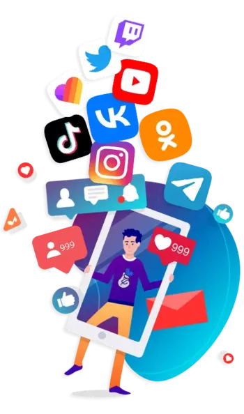 Визуализация сервиса накрутки youliker.ru